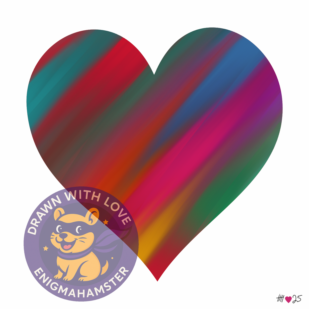 Heart Dash 3 – EnigmaHamster art print