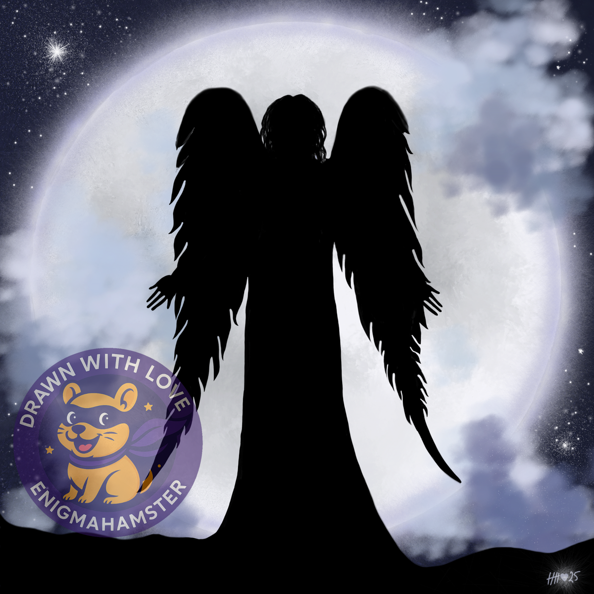 Moon Song – EnigmaHamster art print