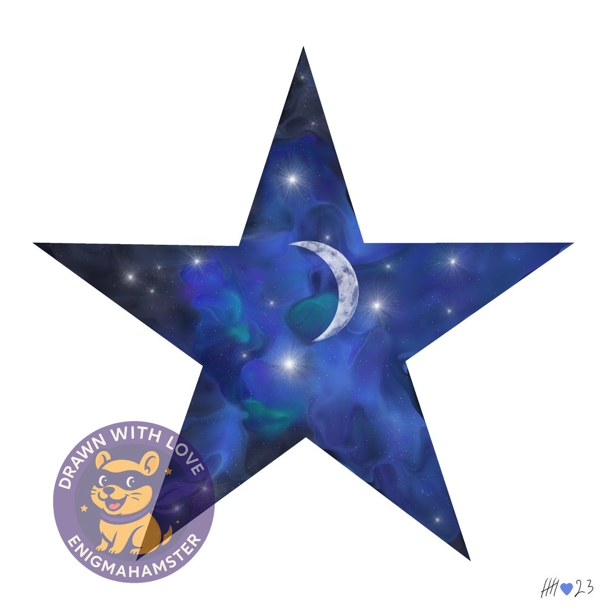 In The Stars 1 – EnigmaHamster art print