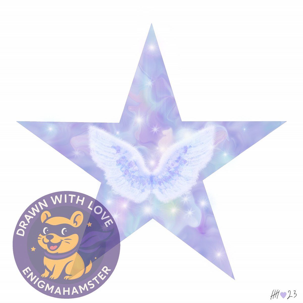 In The Stars 3 – EnigmaHamster art print