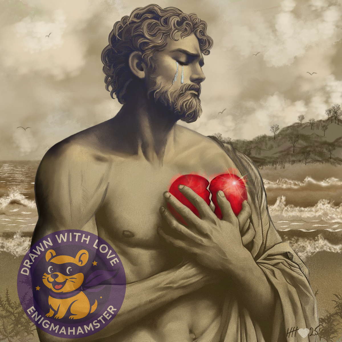 Symphony of a Broken Heart – EnigmaHamster art print